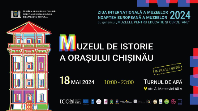 Ziua Internațională a Muzeelor și Noaptea Europeană a Muzeelor la Muzeul de Istorie a Orașului Chișinău 